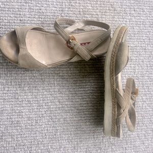 Prada Tan suede sandals